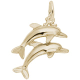 3 JUMPING DOLPHINS CHARM