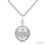 .10CTRDDM FLEUR-DE-LIS MED PD SL-S+CH*