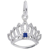 14 KT TIARA W/BIRTHSTONE-SEPT