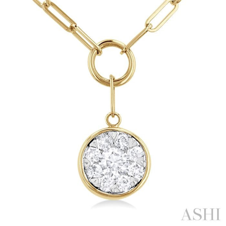 1/4 Ctw Lovebright Circular Shape Round Cut Diamond