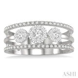 Past Present & Future Lovebright Diamond Ring